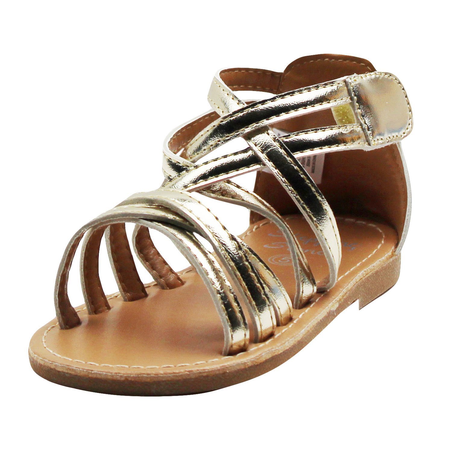 Girls Gladiator Sandals – Citron