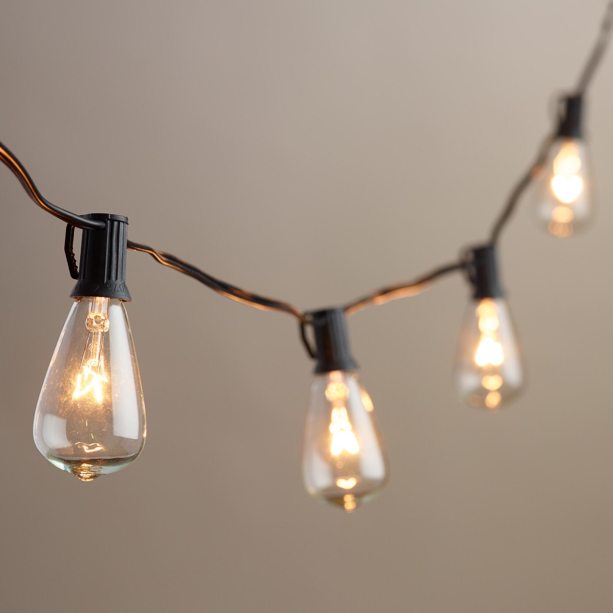 target edison bulb string lights